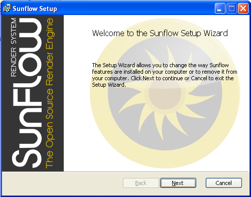Installing Sunflow on Windows